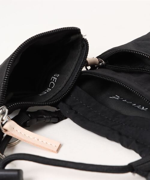 EARTH MADE（アースメイド）の「6POCKET MINI SHOULDER（ショルダーバッグ・レディース・カーキ/ライトベージュ/ブラック/ダークグレー/ライトピンク/サンドベージュ/ライトグレー/ライトパープル/ダークブルー/ミント/ブルー/キャメル/ダークネイビー/ブラウン・FREE）」の22枚目の写真