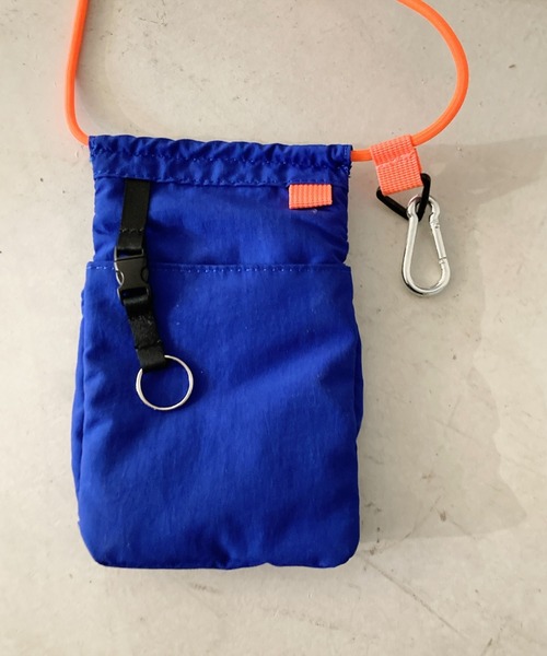 EARTH MADE（アースメイド）の「6POCKET MINI SHOULDER（ショルダーバッグ・レディース・カーキ/ライトベージュ/ブラック/ダークグレー/ライトピンク/サンドベージュ/ライトグレー/ライトパープル/ダークブルー/ミント/ブルー/キャメル/ダークネイビー/ブラウン・FREE）」の19枚目の写真