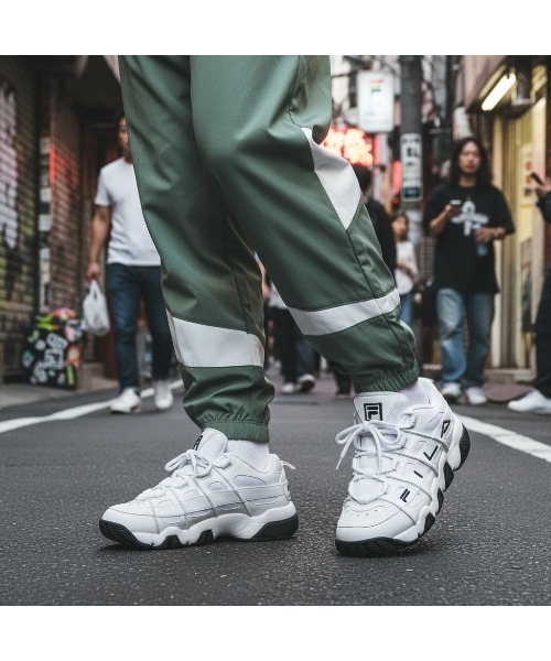 FILA（フィラ）の「FILA BARRICADE XT97（スニーカー・レディース・ブラック/ホワイト・24.0cm/23.5cm/23.0cm/22.5cm/27.5cm/26.0cm/25.5cm/25.0cm/24.5cm/29.0cm/28.0cm/27.0cm/26.5cm）」の16枚目の写真