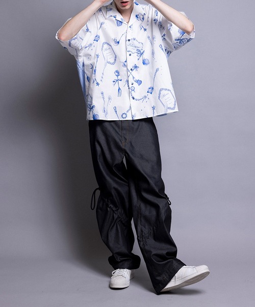 MILKBOY(ミルクボーイ)の「トワル・ド・ジュイ シャツ(シャツ/ブラウス・レディース・A・FREE)」の7枚目の写真
