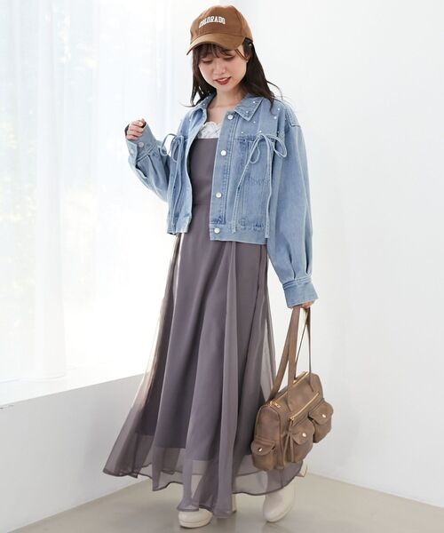 MAJESTIC LEGON(マジェスティックレゴン)の「マルチポケットアンニュイバッグ(ハンドバッグ・レディース・アイボリー/ブラウン/ピンク・FREE)」の20枚目の写真