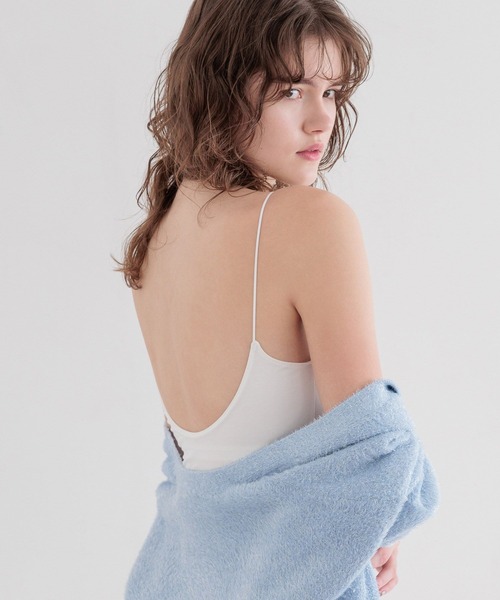 bijorie（ビジュリィ）の「【bijorie】ベストボディブラカップ付きキャミソール／NEW BASIC 25SS（インナーウェア/肌着・レディース・モカ/ボルドー/ブラック/オフホワイト・MEDIUM/LARGE/LG）」の16枚目の写真