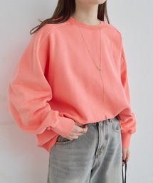 PUAL CE CIN | シンプル裏毛スウェットプルオーバー(スウェット)