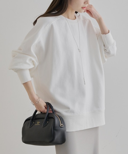 PUAL CE CIN（ピュアルセシン）の「シンプル裏毛スウェットプル