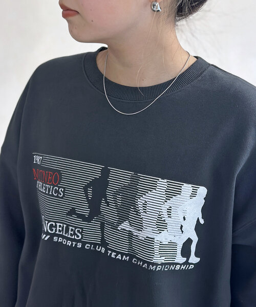 CPCM(シーピーシーエム)の「ランニング裏毛スウェット(Tシャツ/カットソー・レディース・グレー/チャコールグレー/ピンク/オレンジ・SMALL/MEDIUM)」の16枚目の写真