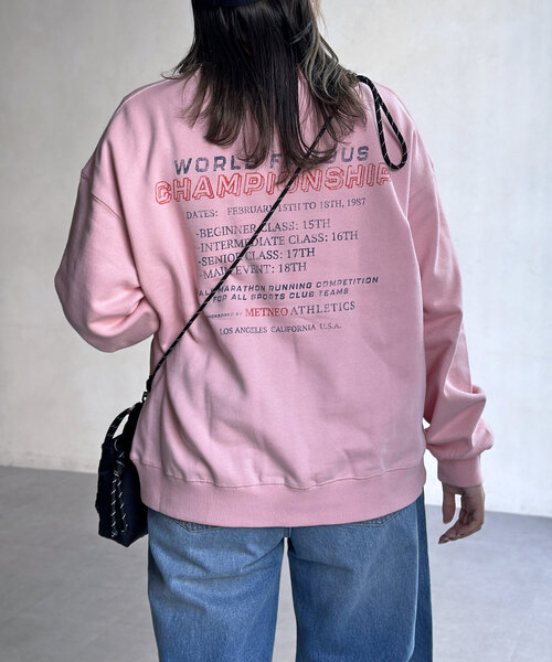 CPCM(シーピーシーエム)の「ランニング裏毛スウェット(Tシャツ/カットソー・レディース・グレー/チャコールグレー/ピンク/オレンジ・SMALL/MEDIUM)」の22枚目の写真