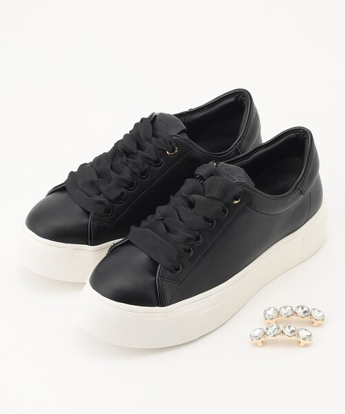 TOCCA BIJOUXSNEAKERS スニーカー エナメル ブラック