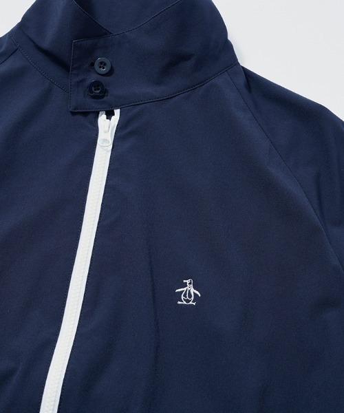 penguin BY MUNSINGWEAR(ペンギン バイ マンシングウェア)の「STYLE 2250 Nylon stretch jacket(ナイロンジャケット・メンズ・ネイビー/グリーン/レッド/ブラック・M/L/XL)」の8枚目の写真