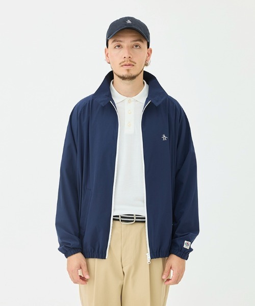 penguin BY MUNSINGWEAR(ペンギン バイ マンシングウェア)の「STYLE 2250 Nylon stretch jacket(ナイロンジャケット・メンズ・ネイビー/グリーン/レッド/ブラック・M/L/XL)」の16枚目の写真