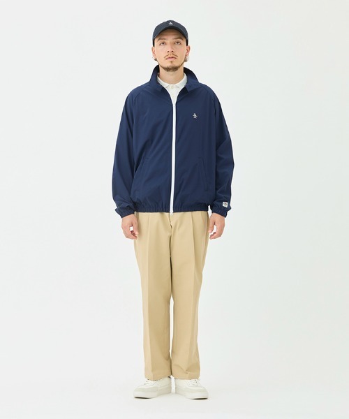 penguin BY MUNSINGWEAR(ペンギン バイ マンシングウェア)の「STYLE 2250 Nylon stretch jacket(ナイロンジャケット・メンズ・ネイビー/グリーン/レッド/ブラック・M/L/XL)」の18枚目の写真