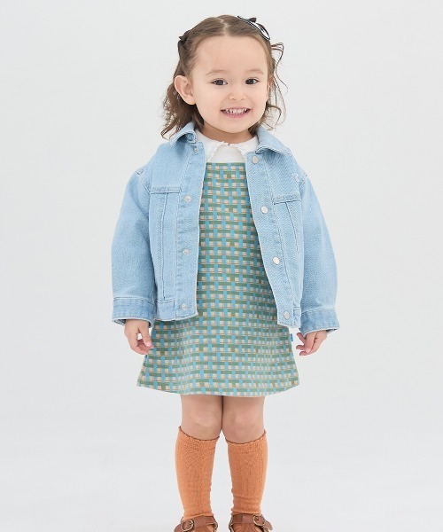 【正規品】モイモルン　ワンピースセット リーフワンピース&ベストセット | おしゃれな子供服 moimoln
