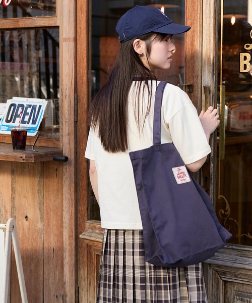 forksy.（フォルクシー）の「【The Little BAKERY TOKYO × forksy.】アソート柄 ロゴ / フォトプリント リンガー半袖TEE（Tシャツ/カットソー・レディース・ピンク/アイボリー/ネイビー/杢グレー・FREE）」の18枚目の写真