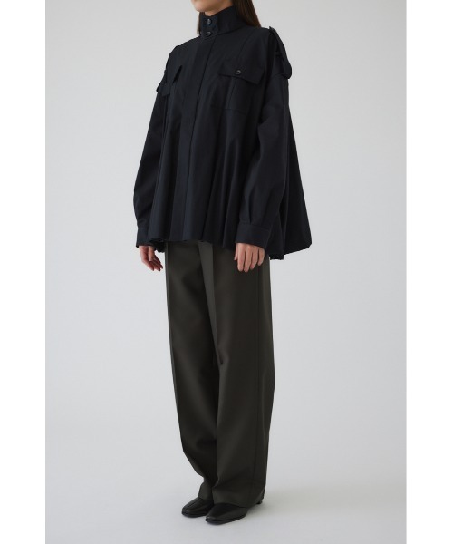 RIM.ARK（リムアーク）の「Balloon trench CT バルーントレンチコート（トレンチコート・レディース・ベージュ/ブラック・38/36）」の6枚目の写真