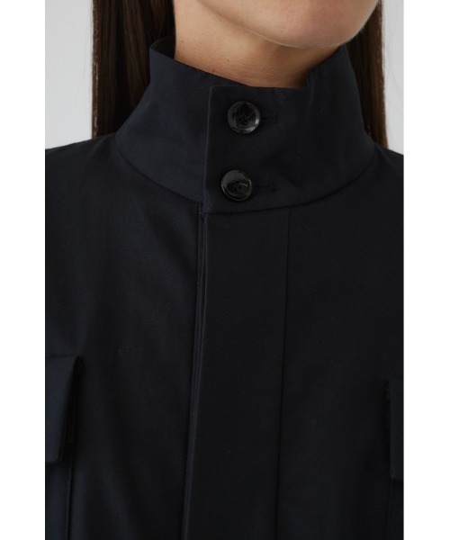 RIM.ARK（リムアーク）の「Balloon trench CT バルーントレンチコート（トレンチコート・レディース・ベージュ/ブラック・38/36）」の9枚目の写真