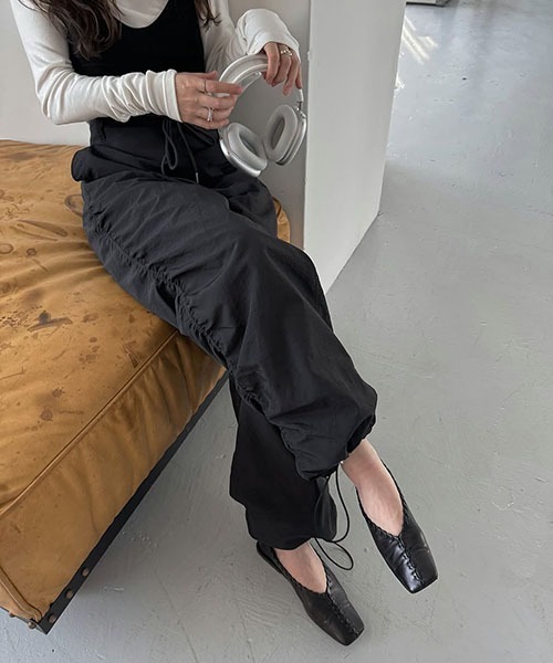 WILLFULLY（ウィルフリー）の「side gather drawstring PT（その他パンツ・レディース・ブラック/ストーン/ホワイト系その他・FREE）」の17枚目の写真