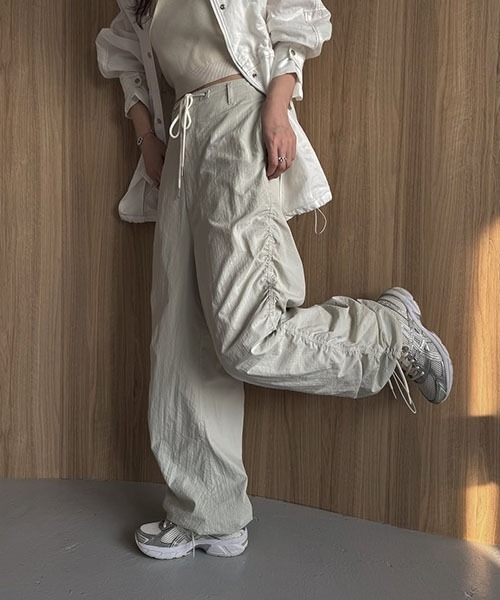 WILLFULLY（ウィルフリー）の「side gather drawstring PT（その他パンツ・レディース・ブラック/ストーン/ホワイト系その他・FREE）」の20枚目の写真