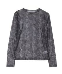 ロンＴ メッシュ S セール】メッシュ ロンT/シアートップス（Tシャツ/カットソー