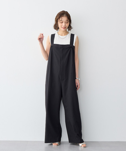 anyfee(エニフィー)の「【anyfee/プラスサイズ】USAコットンベーシックノースリーブカットソー(接触冷感)(Tシャツ/カットソー・レディース・ホワイト/チャコール/ブラック・LL/3L/4L/5L)」の7枚目の写真