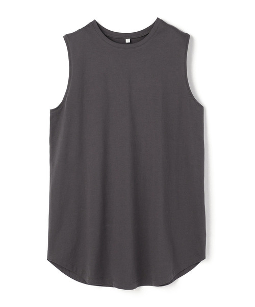 anyfee(エニフィー)の「【anyfee/プラスサイズ】USAコットンベーシックノースリーブカットソー(接触冷感)(Tシャツ/カットソー・レディース・ホワイト/チャコール/ブラック・LL/3L/4L/5L)」の22枚目の写真