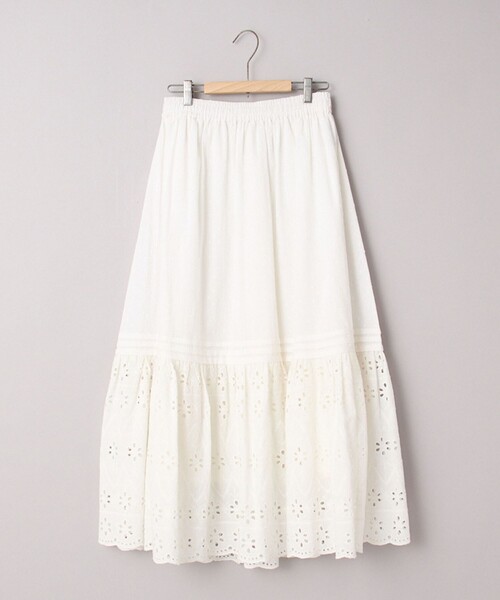 coen（コーエン）の「MARKET（マーケット）エンブロティアード スカート（スカート・レディース・ブラック/オフホワイト・FREE）」の16枚目の写真