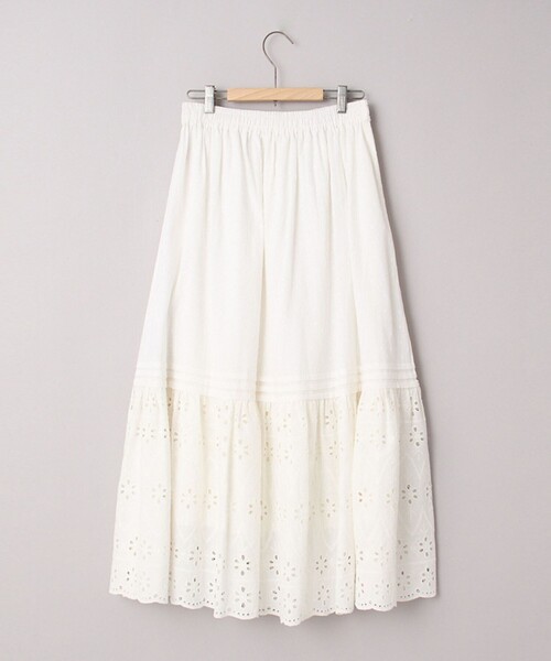 coen（コーエン）の「MARKET（マーケット）エンブロティアード スカート（スカート・レディース・ブラック/オフホワイト・FREE）」の17枚目の写真