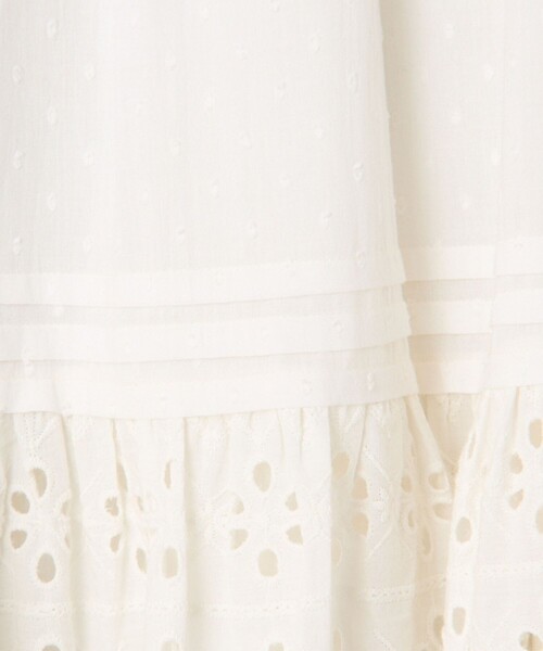 coen（コーエン）の「MARKET（マーケット）エンブロティアード スカート（スカート・レディース・ブラック/オフホワイト・FREE）」の20枚目の写真