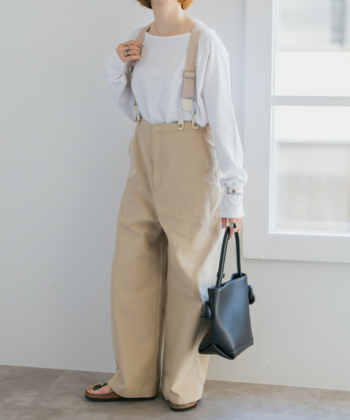 Spick & Span（スピックアンドスパン）の「《追加》コットンスラブクルーネックプルオーバー（Tシャツ/カットソー・レディース・ネイビー/イエロー/ホワイト/ピンク系その他・FREE）」の22枚目の写真