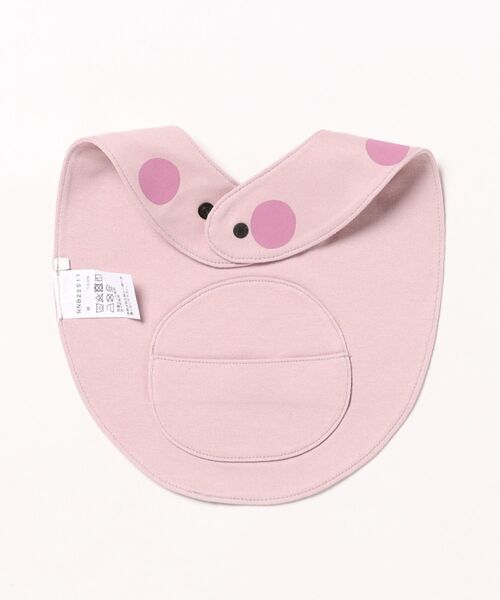 THE NORTH FACE（ザノースフェイス）の「THE NORTH FACE Baby Packable Animal Graphic Bib NNB22511（スタイ/よだれかけ・キッズ・ホワイト/グリーン/ピンク/オフホワイト・FREE）」の13枚目の写真