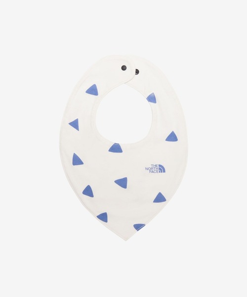 THE NORTH FACE（ザノースフェイス）の「THE NORTH FACE Baby Packable Animal Graphic Bib NNB22511（スタイ/よだれかけ・キッズ・ホワイト/グリーン/ピンク/オフホワイト・FREE）」の2枚目の写真