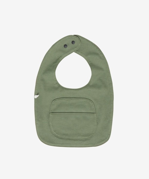 THE NORTH FACE（ザノースフェイス）の「THE NORTH FACE Baby Packable Animal Graphic Bib NNB22511（スタイ/よだれかけ・キッズ・ホワイト/グリーン/ピンク/オフホワイト・FREE）」の5枚目の写真