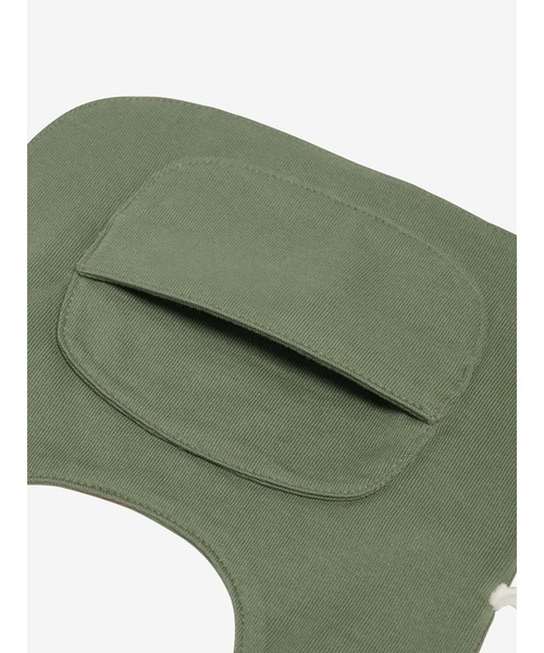 THE NORTH FACE（ザノースフェイス）の「THE NORTH FACE Baby Packable Animal Graphic Bib NNB22511（スタイ/よだれかけ・キッズ・ホワイト/グリーン/ピンク/オフホワイト・FREE）」の6枚目の写真