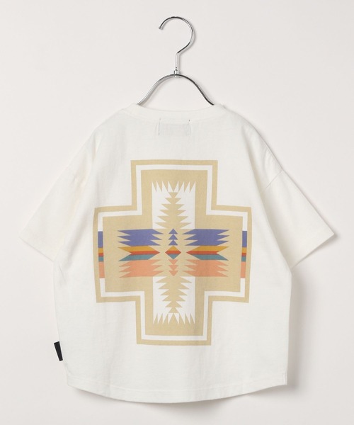 PENDLETON（ペンドルトン）の「【PENDLETON(ペンドルトン)】別注バックプリントTシャツ25SS(KIDS)（Tシャツ/カットソー・キッズ・ホワイト/ブルー/チャコール・110cm/120cm/130cm/140cm/150cm）」の14枚目の写真
