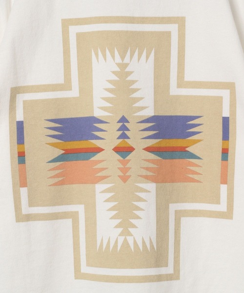 PENDLETON（ペンドルトン）の「【PENDLETON(ペンドルトン)】別注バックプリントTシャツ25SS(KIDS)（Tシャツ/カットソー・キッズ・ホワイト/ブルー/チャコール・110cm/120cm/130cm/140cm/150cm）」の16枚目の写真