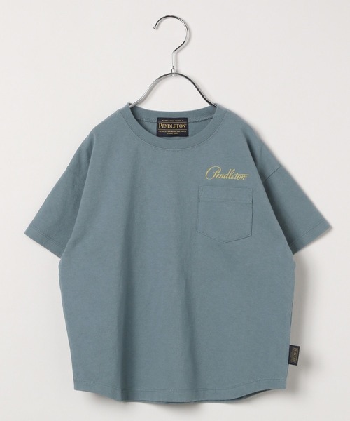 PENDLETON（ペンドルトン）の「【PENDLETON(ペンドルトン)】別注バックプリントTシャツ25SS(KIDS)（Tシャツ/カットソー・キッズ・ホワイト/ブルー/チャコール・110cm/120cm/130cm/140cm/150cm）」の17枚目の写真