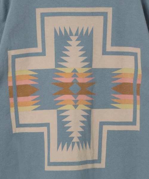 PENDLETON（ペンドルトン）の「【PENDLETON(ペンドルトン)】別注バックプリントTシャツ25SS(KIDS)（Tシャツ/カットソー・キッズ・ホワイト/ブルー/チャコール・110cm/120cm/130cm/140cm/150cm）」の19枚目の写真