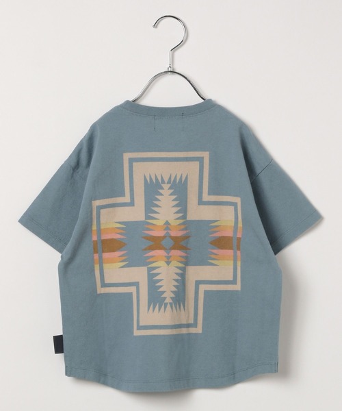 PENDLETON（ペンドルトン）の「【PENDLETON(ペンドルトン)】別注バックプリントTシャツ25SS(KIDS)（Tシャツ/カットソー・キッズ・ホワイト/ブルー/チャコール・110cm/120cm/130cm/140cm/150cm）」の20枚目の写真