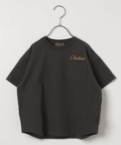 PENDLETON（ペンドルトン）の「【PENDLETON(ペンドルトン)】別注バックプリントTシャツ25SS(KIDS)（Tシャツ/カットソー・キッズ・ホワイト/ブルー/チャコール・110cm/120cm/130cm/140cm/150cm）」の21枚目の写真