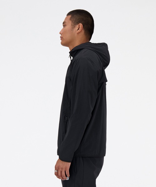 NEW BALANCE(ニューバランス)の「Athletics ウィンドジャケット(ナイロンジャケット・メンズ・ブラック・SMALL/MEDIUM/LARGE/X-LARGE/XX-LARGE)」の8枚目の写真