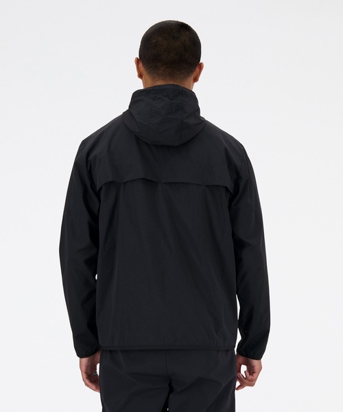 NEW BALANCE(ニューバランス)の「Athletics ウィンドジャケット(ナイロンジャケット・メンズ・ブラック・SMALL/MEDIUM/LARGE/X-LARGE/XX-LARGE)」の7枚目の写真