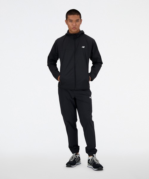 NEW BALANCE(ニューバランス)の「Athletics ウィンドジャケット(ナイロンジャケット・メンズ・ブラック・SMALL/MEDIUM/LARGE/X-LARGE/XX-LARGE)」の5枚目の写真