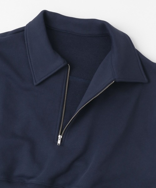 KBF（ケイビーエフ）の「ショルダータックZIPスウェット（スウェット・レディース・グレー系その他/ブラウン/ネイビー・ONE）」の19枚目の写真