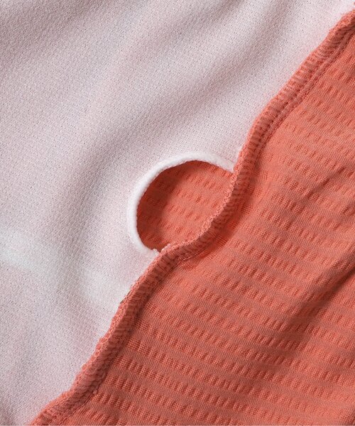 apres les cours（アプレレクール）の「【UVカット/ジュニア対応】レモン・花柄シャーリングセパレート水着（水着・キッズ・アイボリー/サーモンピンク/ラベンダー・80/90/100/110/120/130/140）」の12枚目の写真