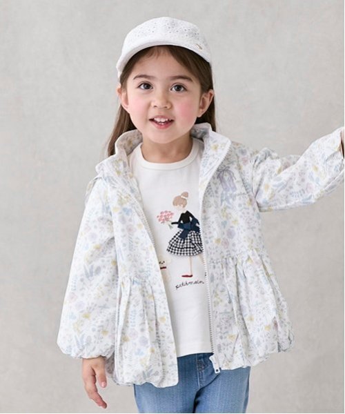 petit main(プティマイン)の「【リンク】girlアップリケ長T(キッズ)(Tシャツ/カットソー・キッズ・オフホワイト/クリーム/レッド/ネイビー・130cm/80cm/100cm/110cm/120cm/90cm)」の6枚目の写真