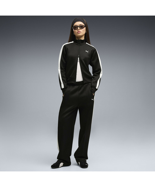 PUMA(プーマ)の「PUMA プーマ ウィメンズ T7 オールウェイズ オン ショート トラック ジャケ(ジャージ・レディース・ベージュ系その他/ブラック・MEDIUM/LARGE/X-LARGE/SMALL)」の14枚目の写真