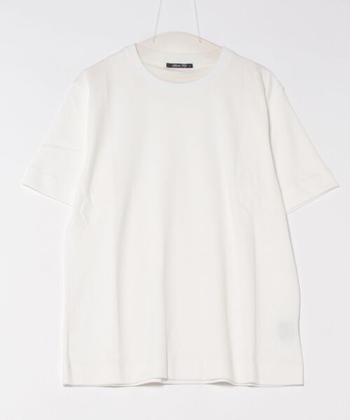 RATTLE TRAP(ラトルトラップ)の「シルケットスムースクルーネックT(Tシャツ/カットソー・メンズ・ブラック/ホワイト・S/M/LL/L)」の1枚目の写真