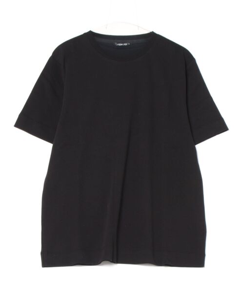 RATTLE TRAP(ラトルトラップ)の「シルケットスムースクルーネックT(Tシャツ/カットソー・メンズ・ブラック/ホワイト・S/M/LL/L)」の2枚目の写真