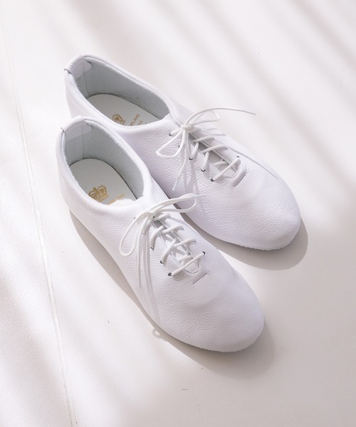 CROWN JAZZ（クラウンジャズ）の「【WEB限定】【CROWN/クラウン】DANCE JAZZシューズ（ドレスシューズ・レディース・ホワイト/ブラック/ベージュ・4/5/6）」の11枚目の写真