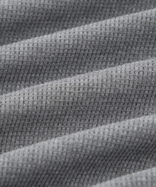 SIDEWAY STANCE(サイドウェイスタンス)の「【SIDEWAY STANCE】ワッフル ヘンリー ネック 長袖Tシャツ(Tシャツ/カットソー・メンズ・ホワイト/ブラック/杢グレー・X-LARGE/LARGE/MEDIUM/SMALL)」の21枚目の写真