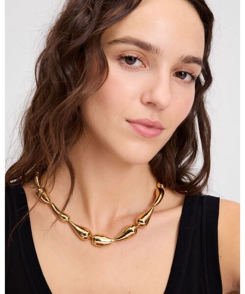 kate spade new york(ケイトスペード ニューヨーク)の「モルテン ステートメント ネックレス(ネックレス・レディース・イエロー・ONESIZE)」の3枚目の写真