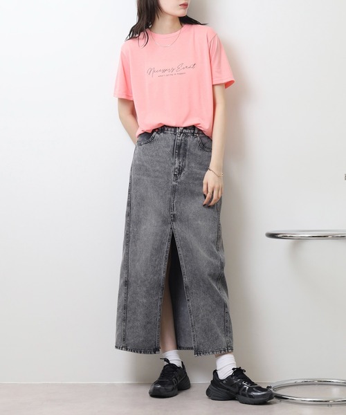FUNALIVE(ファンアライブ)の「ミニロゴTシャツ 吸水速乾 UVカット(Tシャツ/カットソー・メンズ・ホワイト/サーモンピンク/スミクロ/ネイビー/ミント/ブラック/グレイッシュベージュ/ブラック系その他2/オリーブ/ブルー/オフホワイト/ブラック系その他3・M/L/LL)」の20枚目の写真